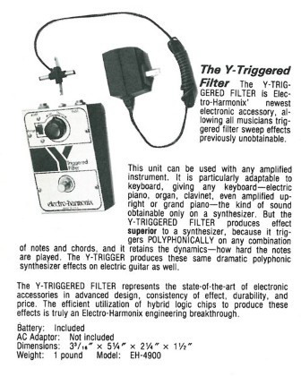 E.Harmonix Y-Triggered Filter